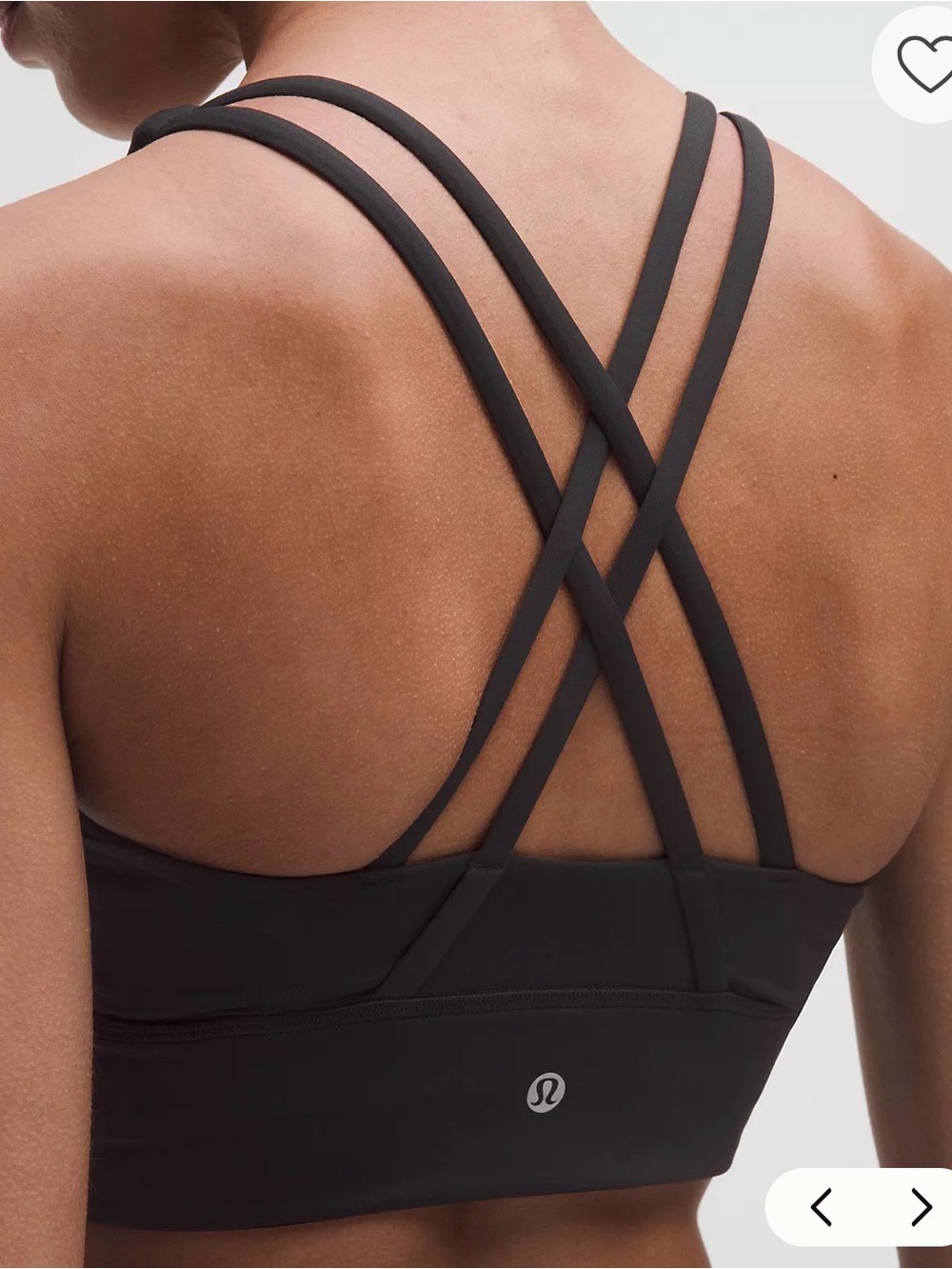 Lulu Lemon Energy Longline Bra Size 6